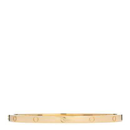 Cartier 18K Yellow Gold Small LOVE Bracelet 17 2 of 8