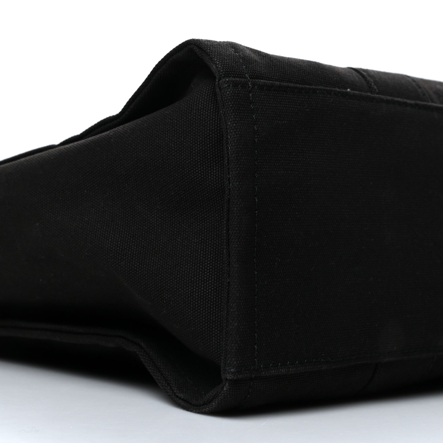 Cotton Canvas Large The Tote Bag Black