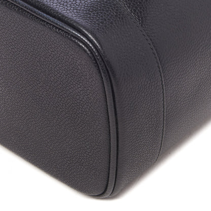 Chanel Caviar Vanity Cosmetic Case Black 4 of 9