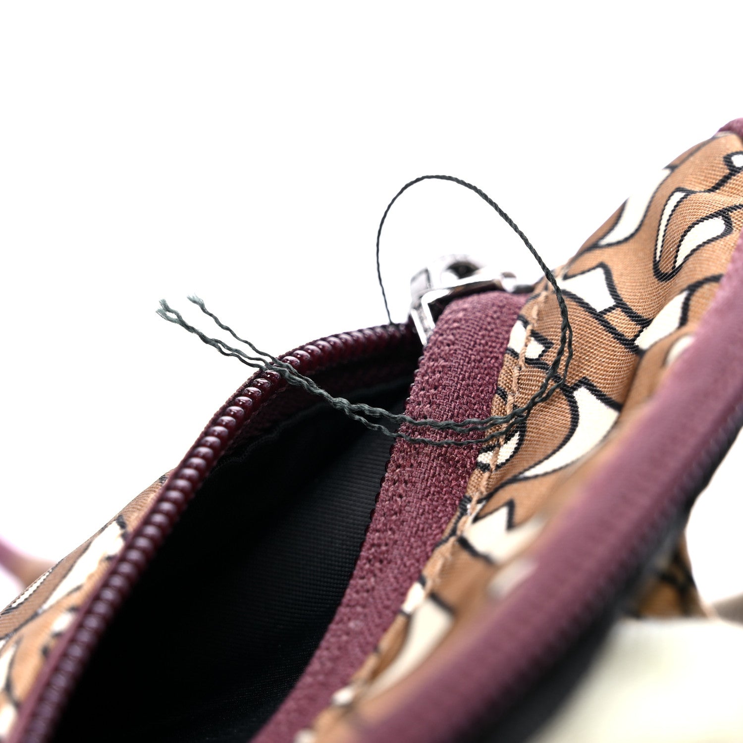 Burberry Nylon Monogram Leo Sling Bag Brown 6 of 7