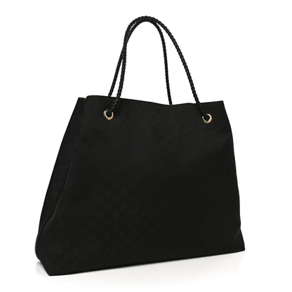 Gucci Nylon Monogram Gifford Tote Black 3 of 11