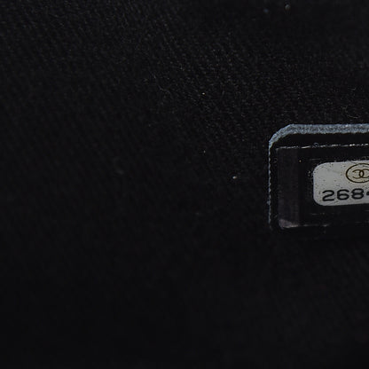 Chanel Goatskin Stitched Medium Casual Trip Single Flap Black 7 of 9