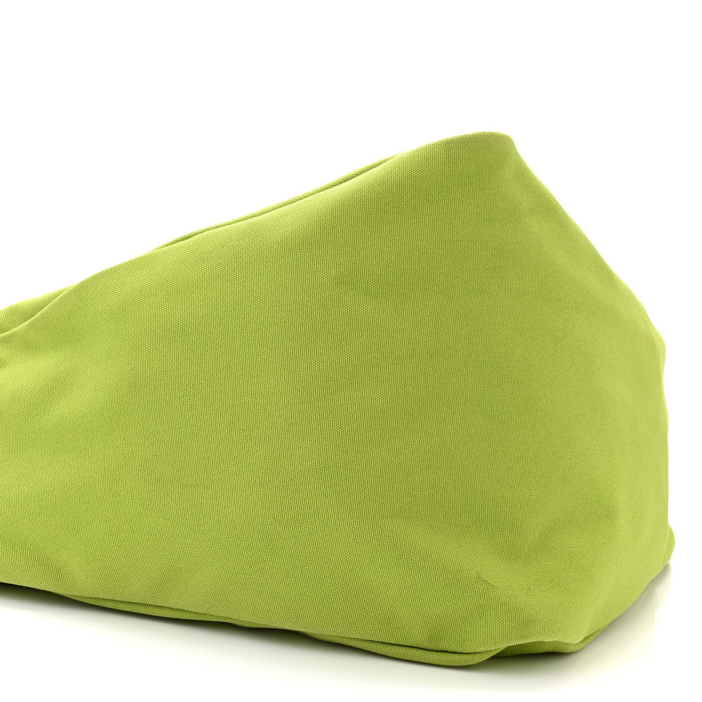 Canapa Logo Embossed Large Triangle Shoulder Bag Felce