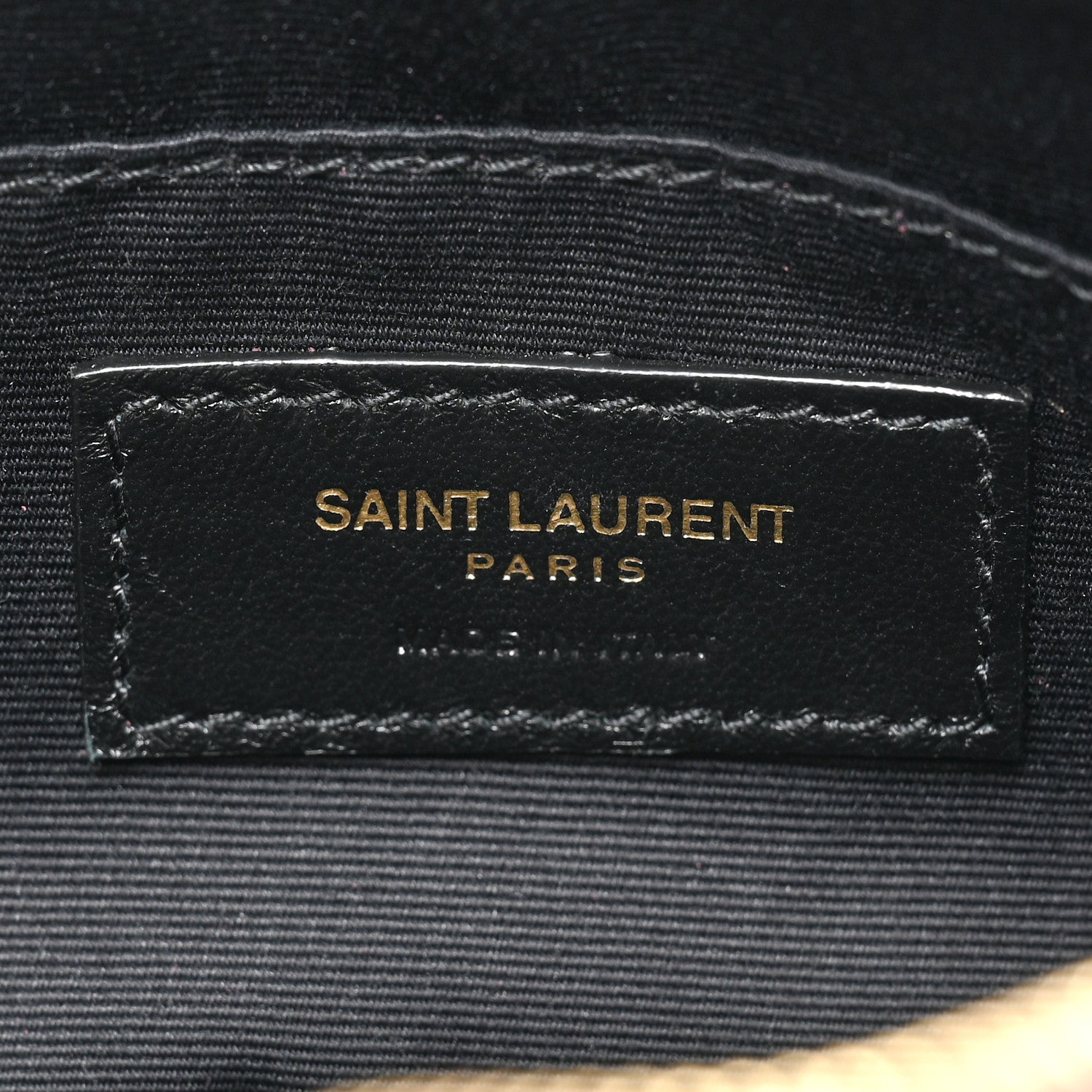 Saint Laurent Calfskin Matelasse Monogram Lou Belt Bag Dark Legion Red 6 of 9