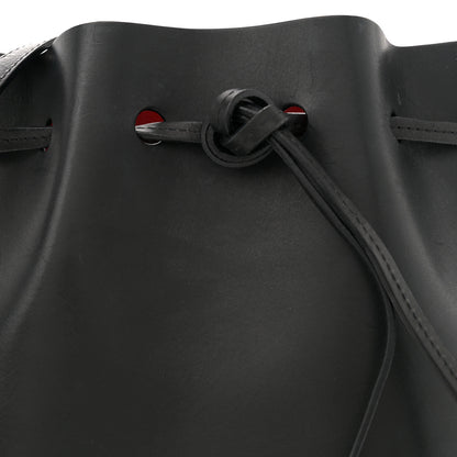 Mansur Gavriel Calfskin Bucket Bag Black Flamma 8 of 15