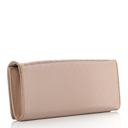 Gucci Patent Microguccissima Small Broadway Clutch Dark Cipria 2 of 17