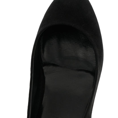 Louis Vuitton Suede Monogram Uniformes Ballet Flats 40 Black 10 of 10