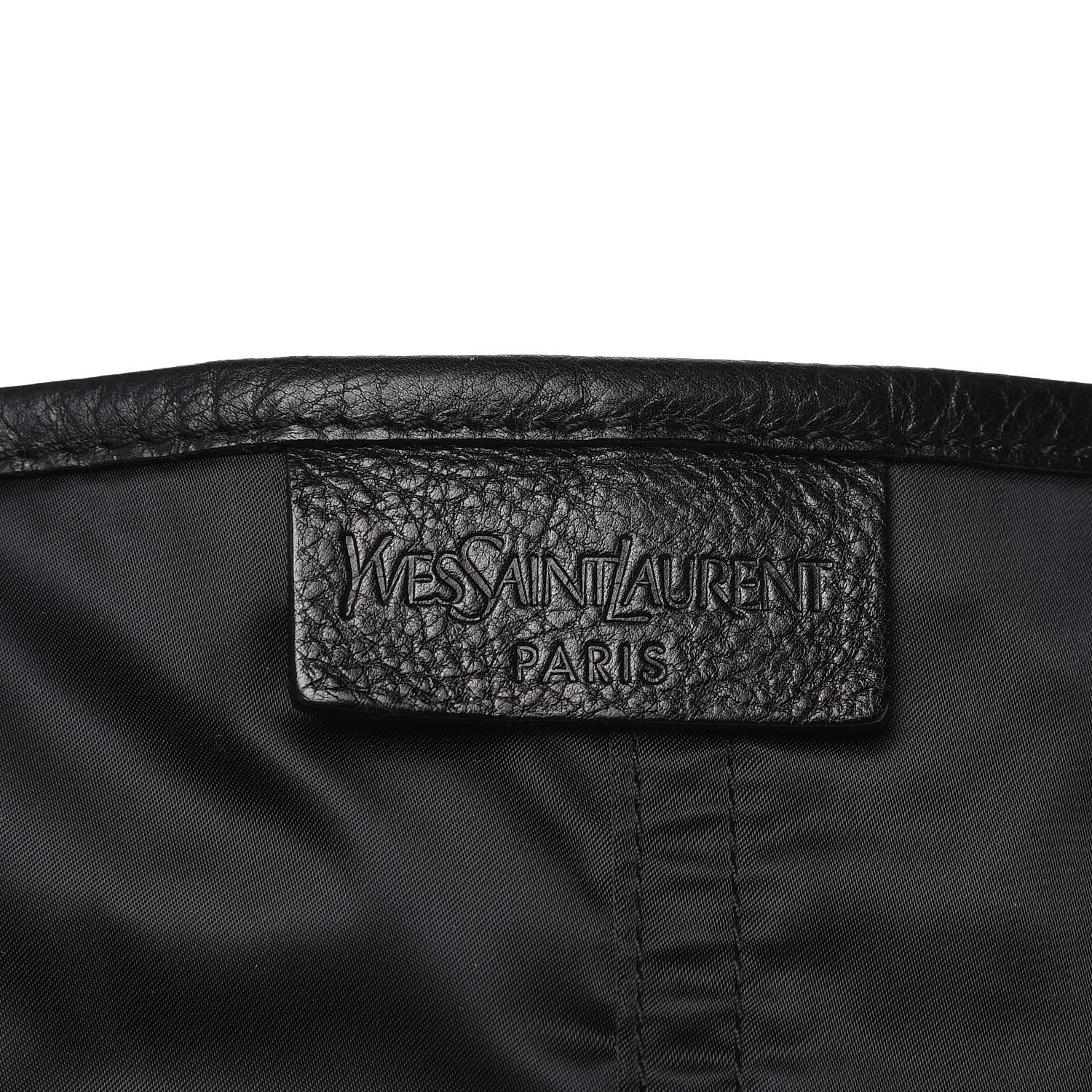 Saint Laurent Satin Tanger Tote Black 12 of 12
