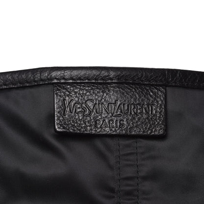 Saint Laurent Satin Tanger Tote Black 12 of 12