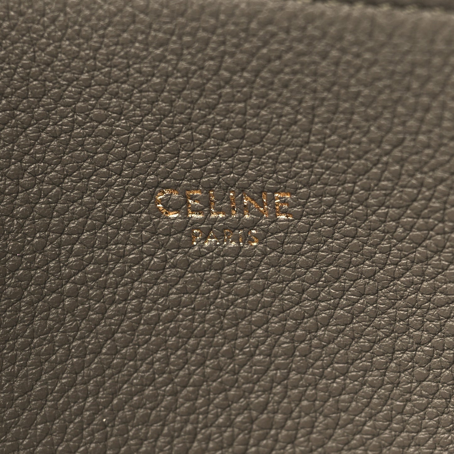 Soft Grained Calfskin Small Belt Cabas Phantom Taupe
