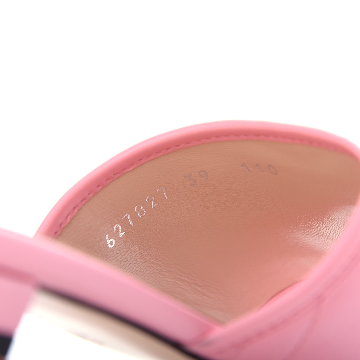 Gucci Nappa Matelasse GG Marmont Flat Slide Sandals 39 Wild Rose 10 of 11