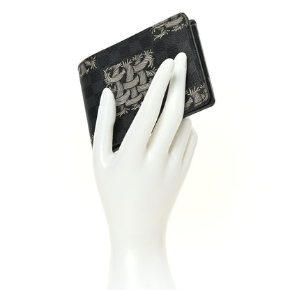 Louis Vuitton Damier Graphite Rope Slender Wallet White 2 of 6