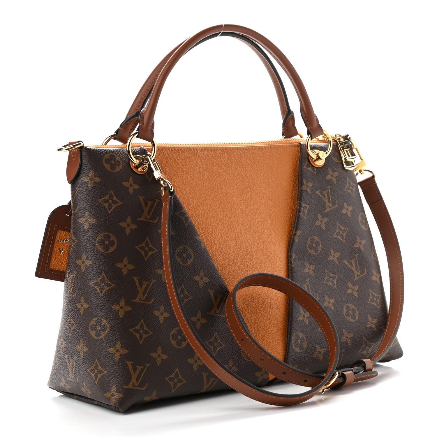 Louis Vuitton Monogram V Tote MM Safran 3 of 12