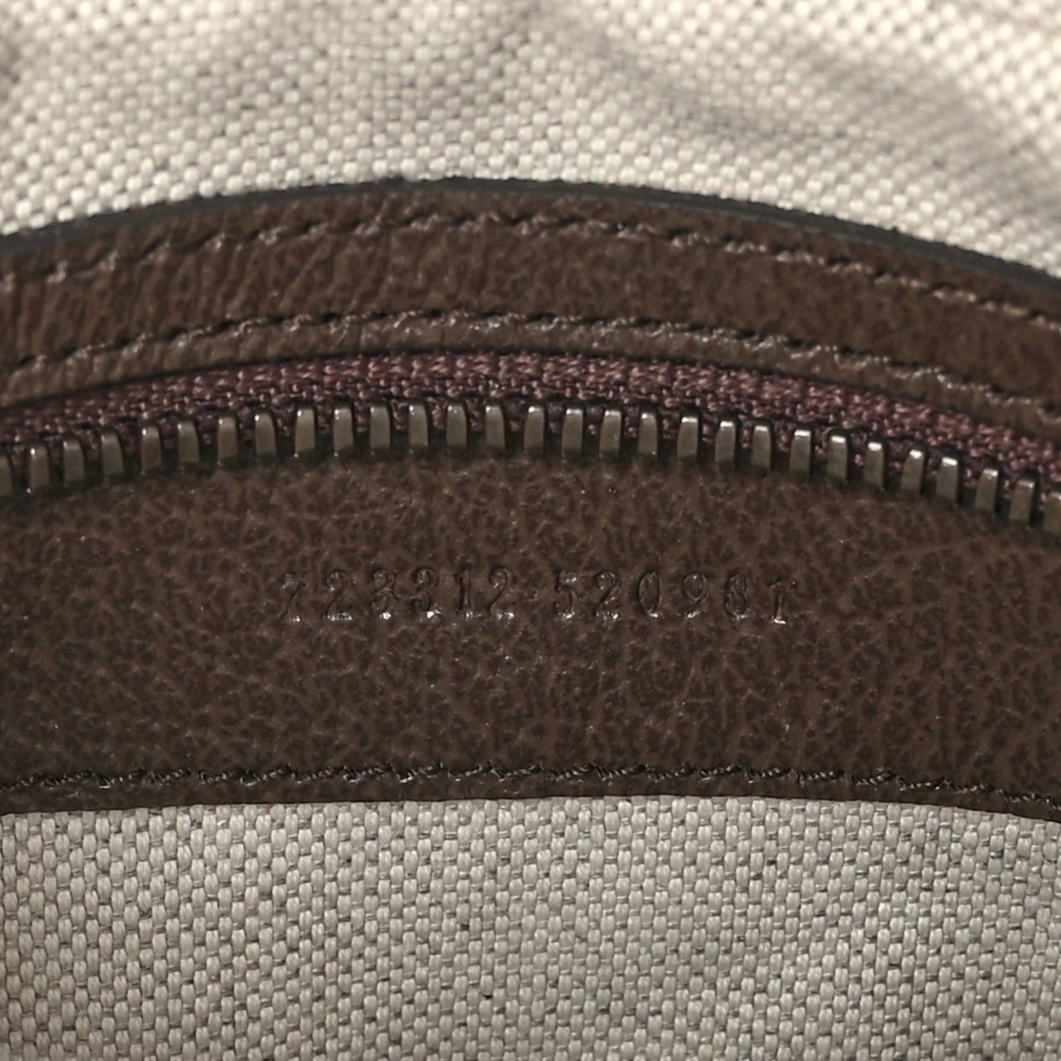 Gucci GG Supreme Monogram Calfskin Web Small Ophidia Messenger Bag Beige Ebony New Acero 7 of 9