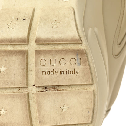 Gucci Calfskin Logo Womens Rhyton Sneakers 37 Ivory 6 of 8