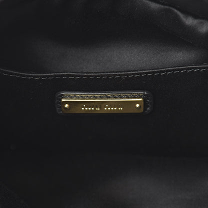 Miu Miu Nappa Matelasse Bucket Bag Black 6 of 9