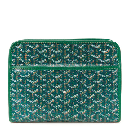 Goyard Goyardine Jouvence Toiletry Pouch MM Green 1 of 10