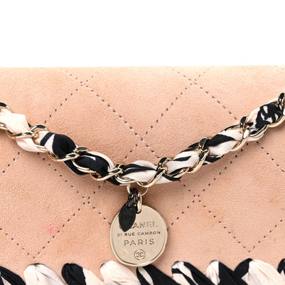 Chanel Suede Calfskin Braided Mini My Own Frame Flap Beige 8 of 11