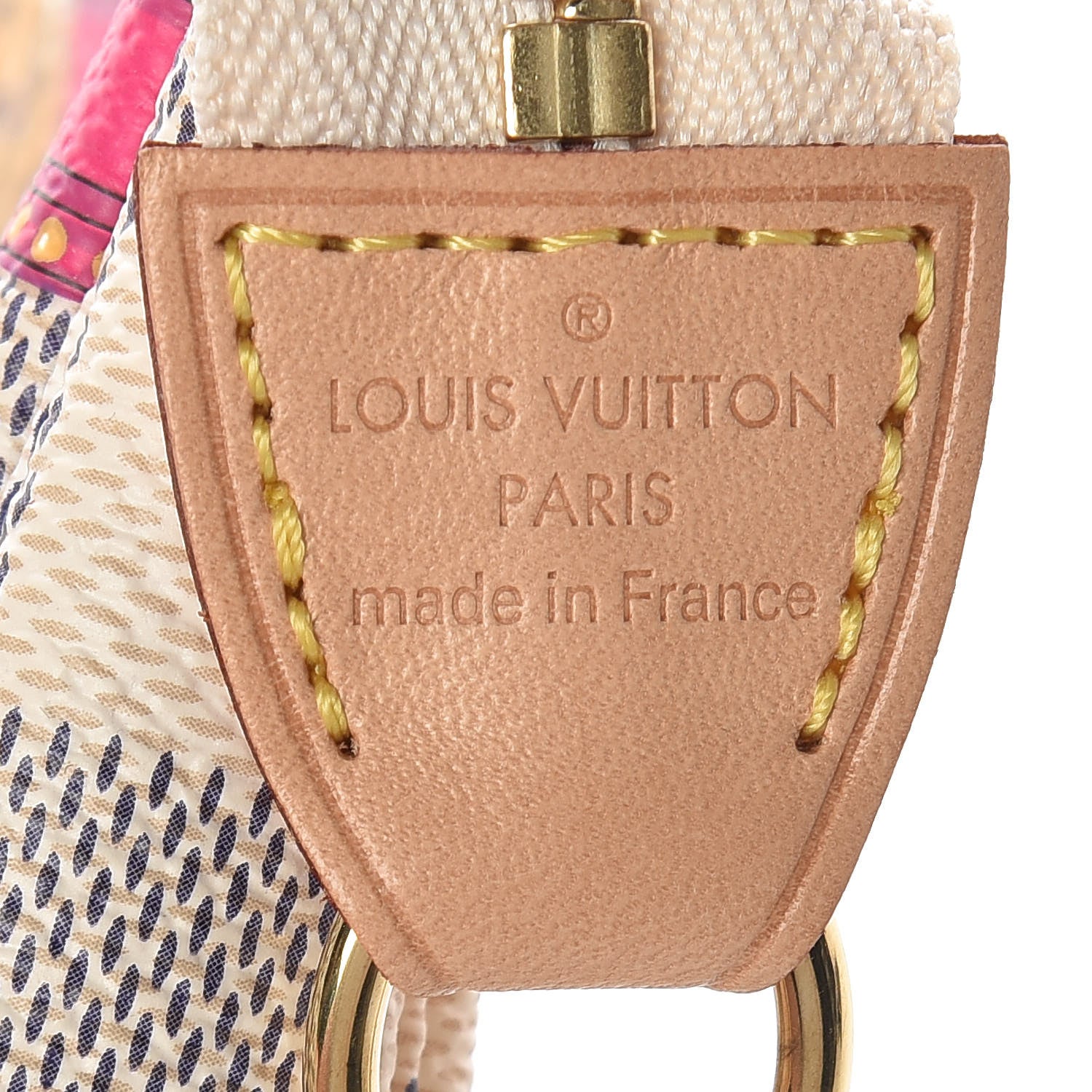 Louis Vuitton Damier Azur Summer Trunks Newport Beach Mini Pochette Accessories 5 of 8