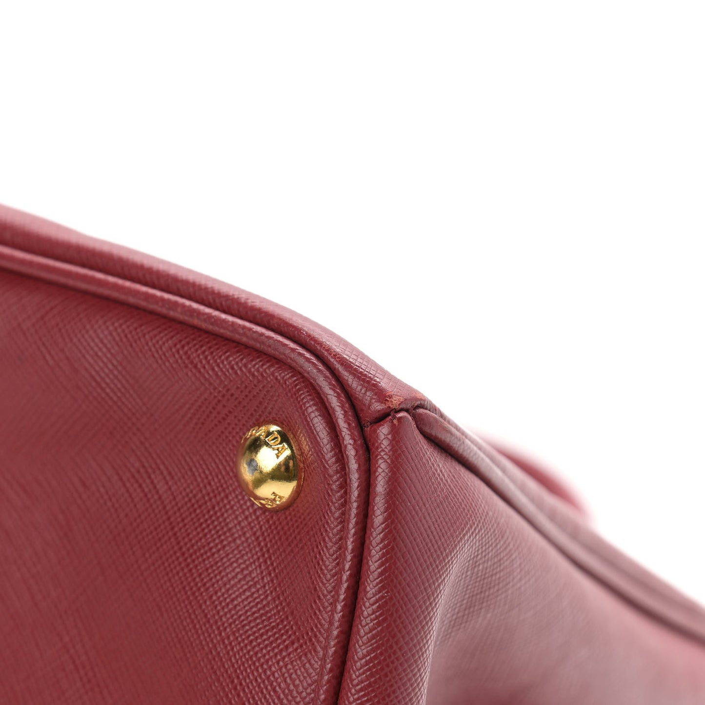 Saffiano Lux Large Tote Cherry