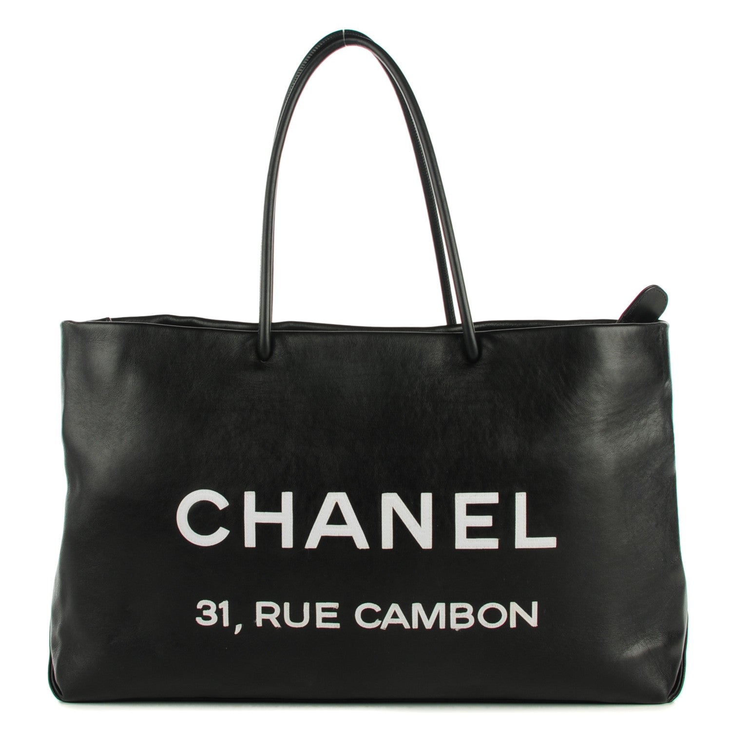 Chanel Calfskin Large Essential 31 Rue Cambon Tote Black 1 of 7