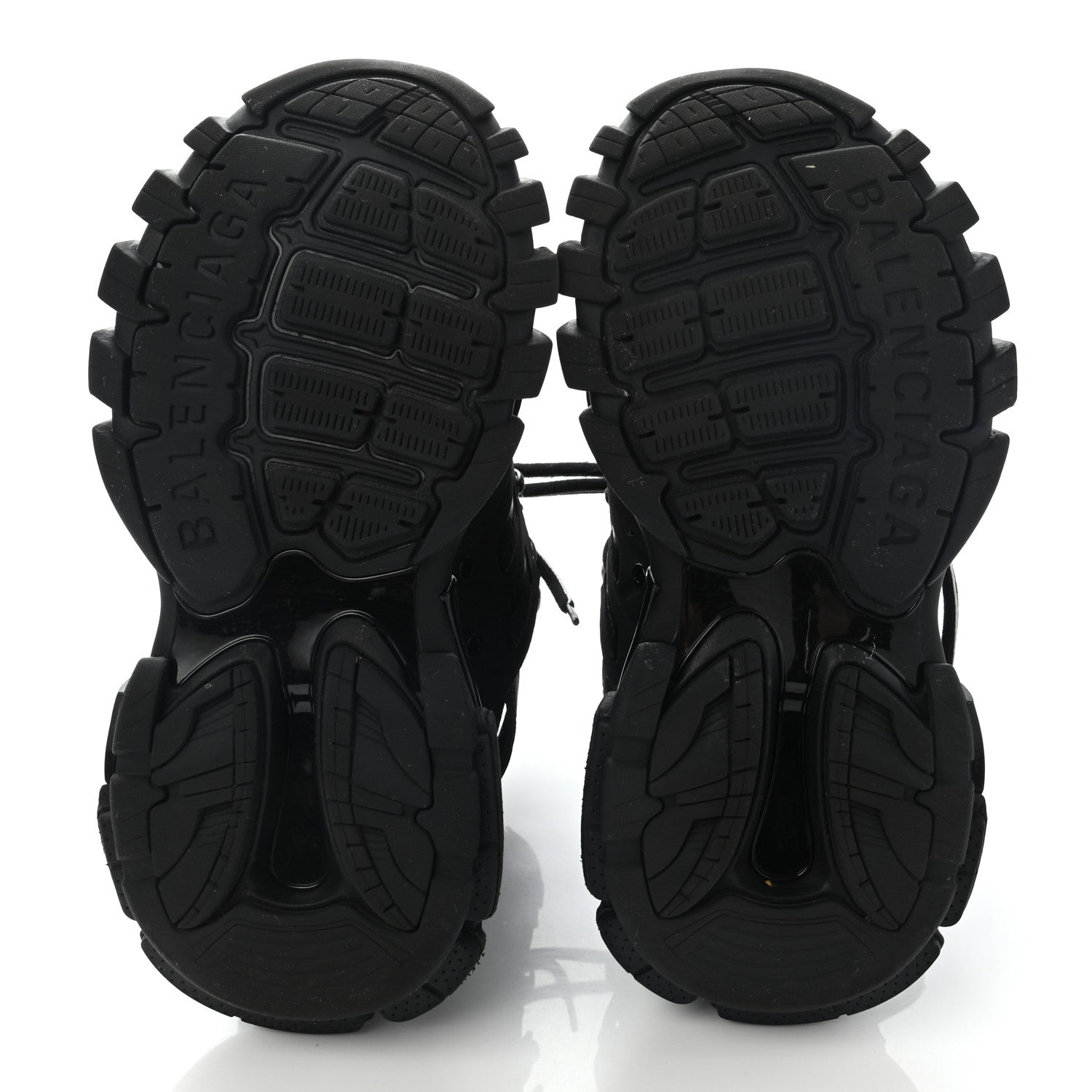 Balenciaga Mesh Nylon Womens Track Hike Sneakers 36 Black 5 of 14