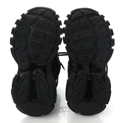 Balenciaga Mesh Nylon Womens Track Hike Sneakers 36 Black 5 of 14