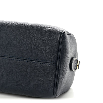 Louis Vuitton Empreinte Monogram Giant Speedy Bandouliere 25 Navy 9 of 9