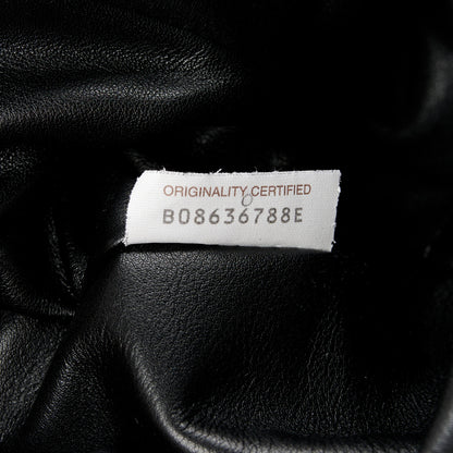 Bottega Veneta Smooth Butter Calf The Pouch Oversized Clutch Black 8 of 11
