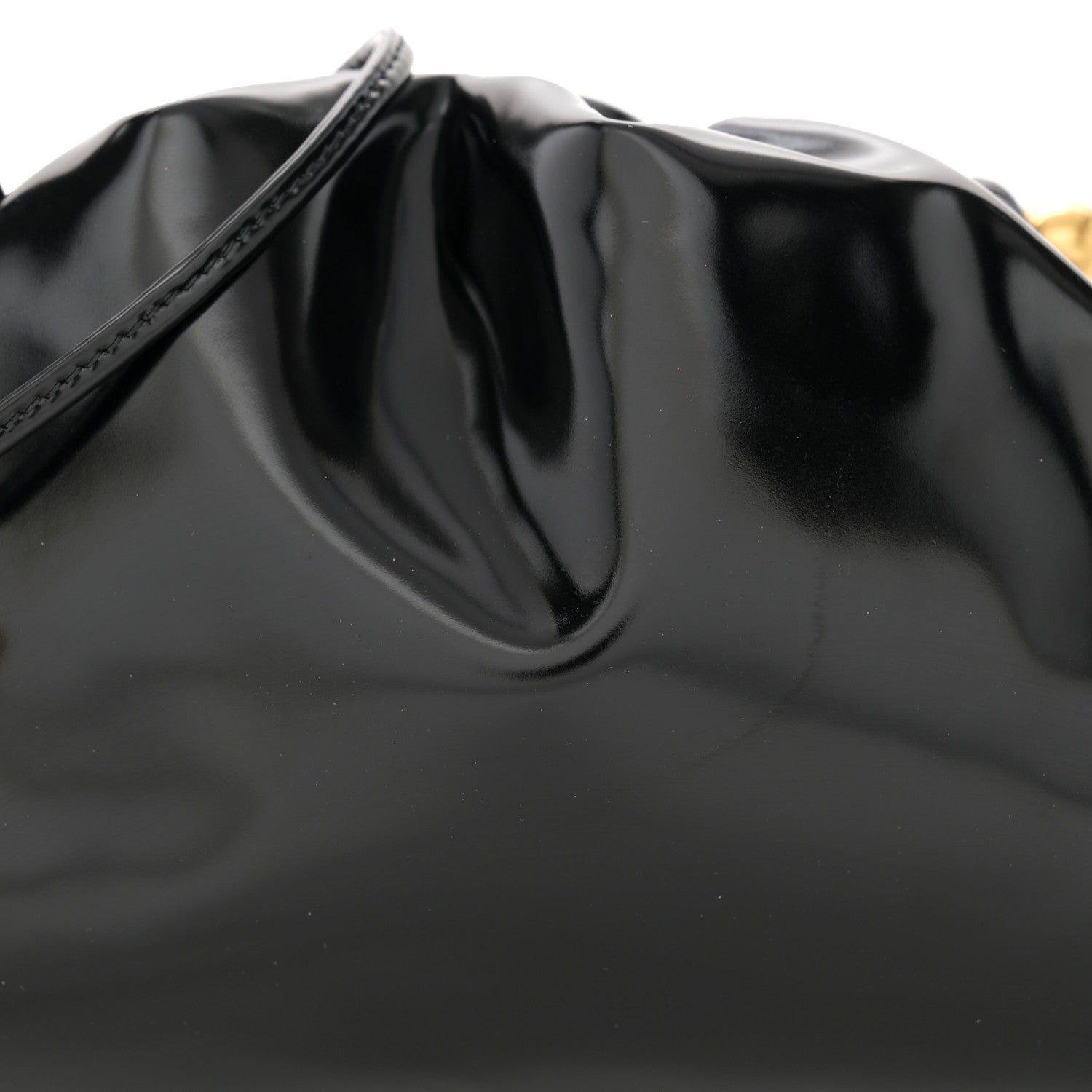 Bottega Veneta Brushed Calfskin The Mini Pouch Black 8 of 10