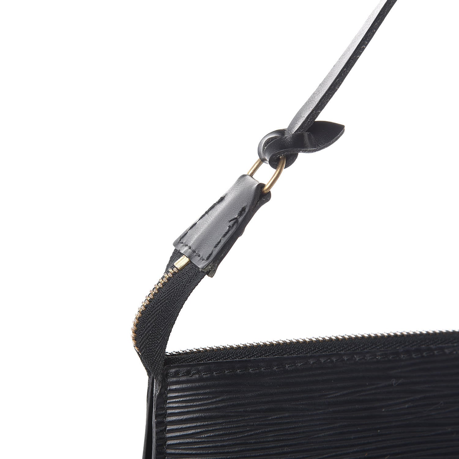 Louis Vuitton Epi Pochette Accessories 24 Black 9 of 9