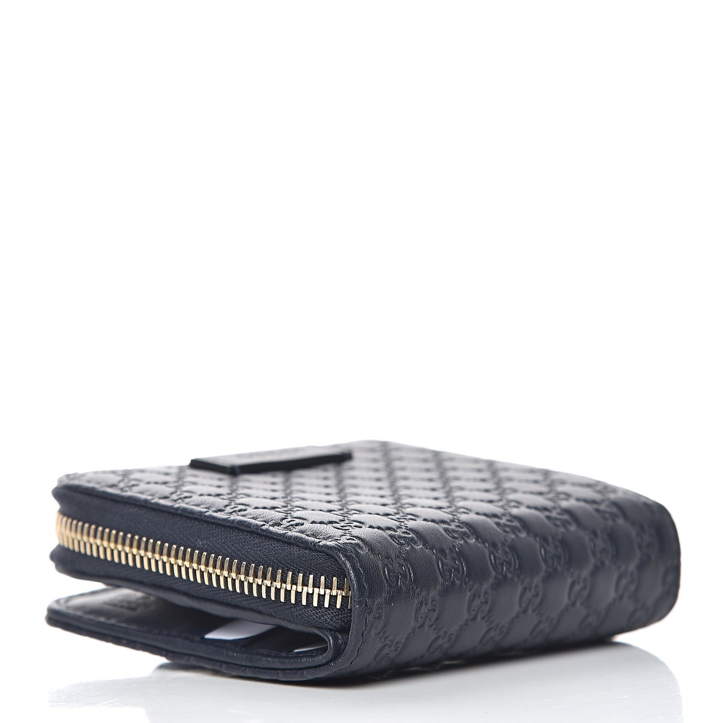 Microguccissima Compact Wallet Navy