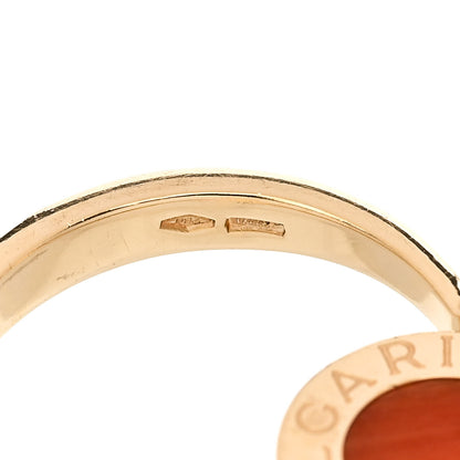 Bulgari 18K Yellow Gold Onyx Coral BVLGARI BVLGARI Ring 48 4.5 6 of 6
