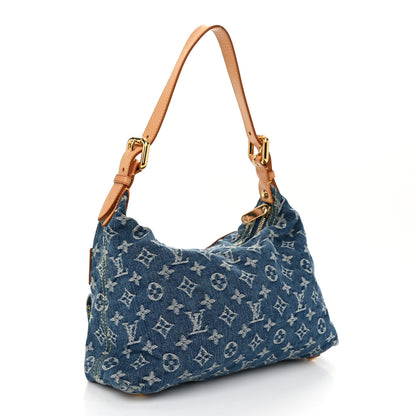 Louis Vuitton Monogram Denim Baggy PM Blue 3 of 10