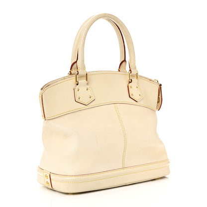 Louis Vuitton Suhali Lockit PM White 3 of 13