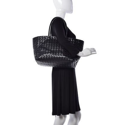Bottega Veneta Nappa Intrecciato Tote Bag Black 1 of 8