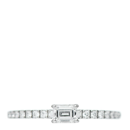 Cartier 18K White Gold Diamond Etincelle De Cartier Engagement Ring 48 4.5 1 of 4