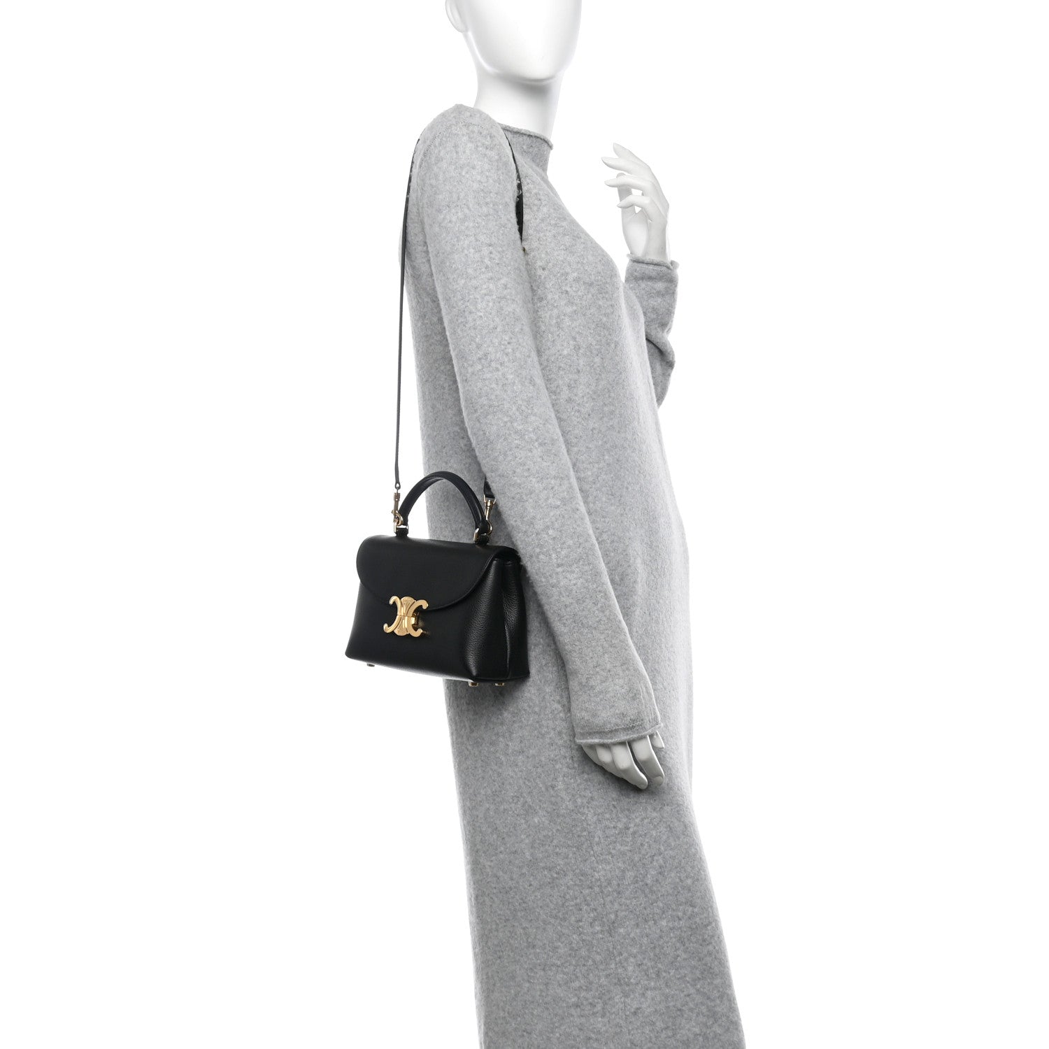 Celine Supple Calfskin Teen Nino Black 2 of 10