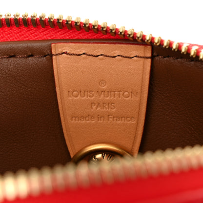 Louis Vuitton Soft Calfskin Monogram Speedy P9 Bandouliere 25 Red 8 of 12