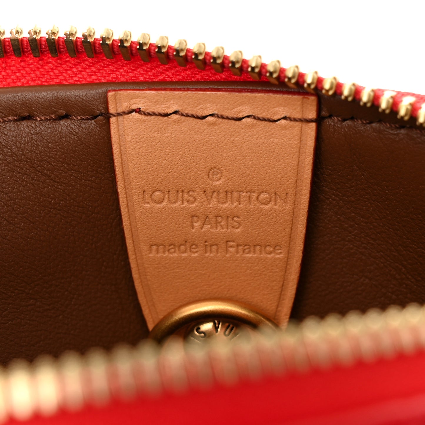 Soft Calfskin Monogram Speedy P9 Bandouliere 25 Red