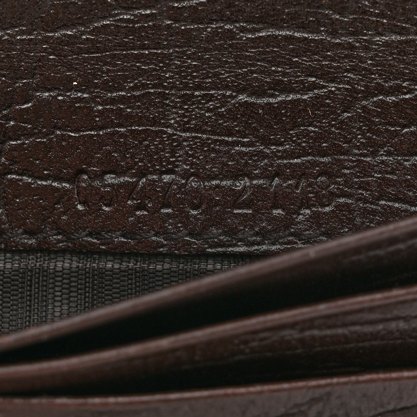 Monogram Wallet Brown
