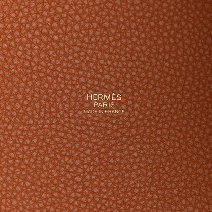 Hermes Taurillon Clemence Picotin Lock 18 PM Gold 6 of 11