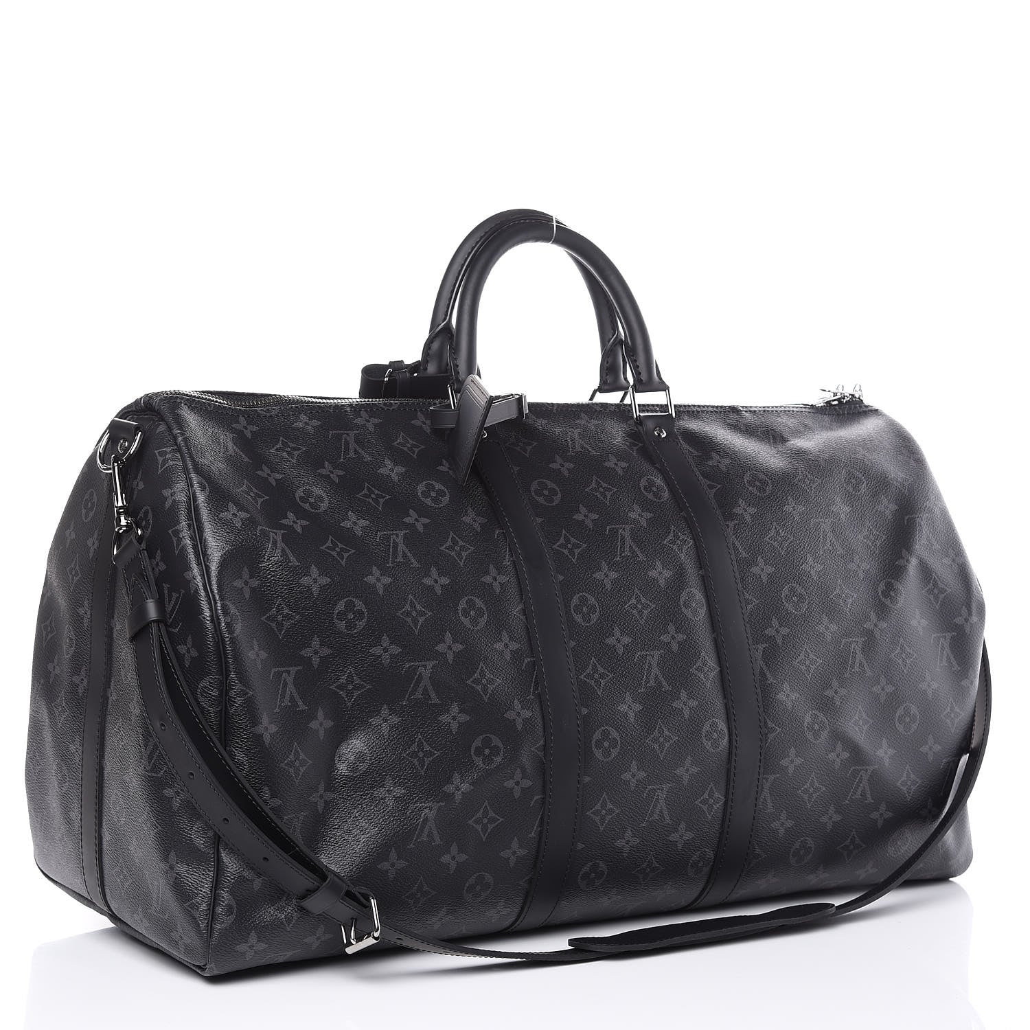 Louis Vuitton Monogram Eclipse Keepall Bandouliere 55 3 of 11