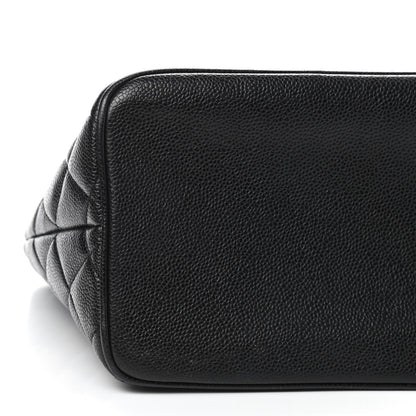 Chanel Caviar Quilted Medallion Tote Black 6 of 10