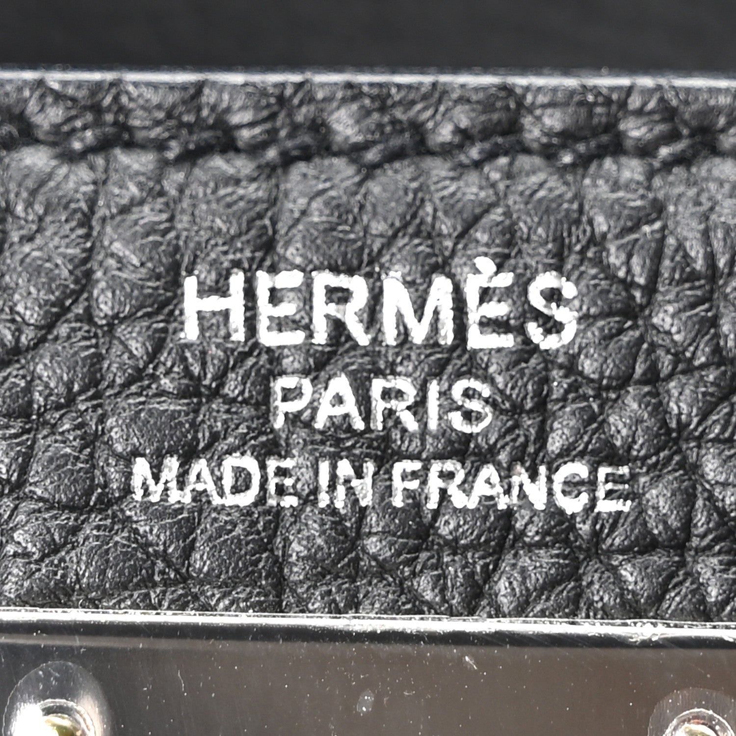 Hermes Togo Kelly Retourne 28 Black 6 of 11