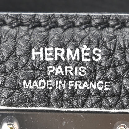 Hermes Togo Kelly Retourne 28 Black 6 of 11
