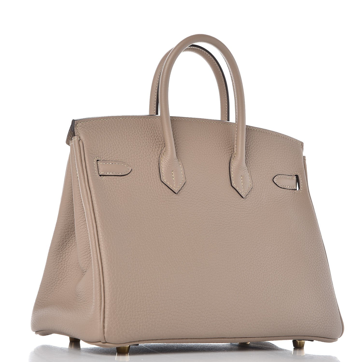 Hermes Togo Birkin 25 Gris Tourterelle 3 of 36