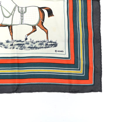Hermes Silk Dip Dye Couvertures Et Tenues de Jour Scarf 90 3 of 6