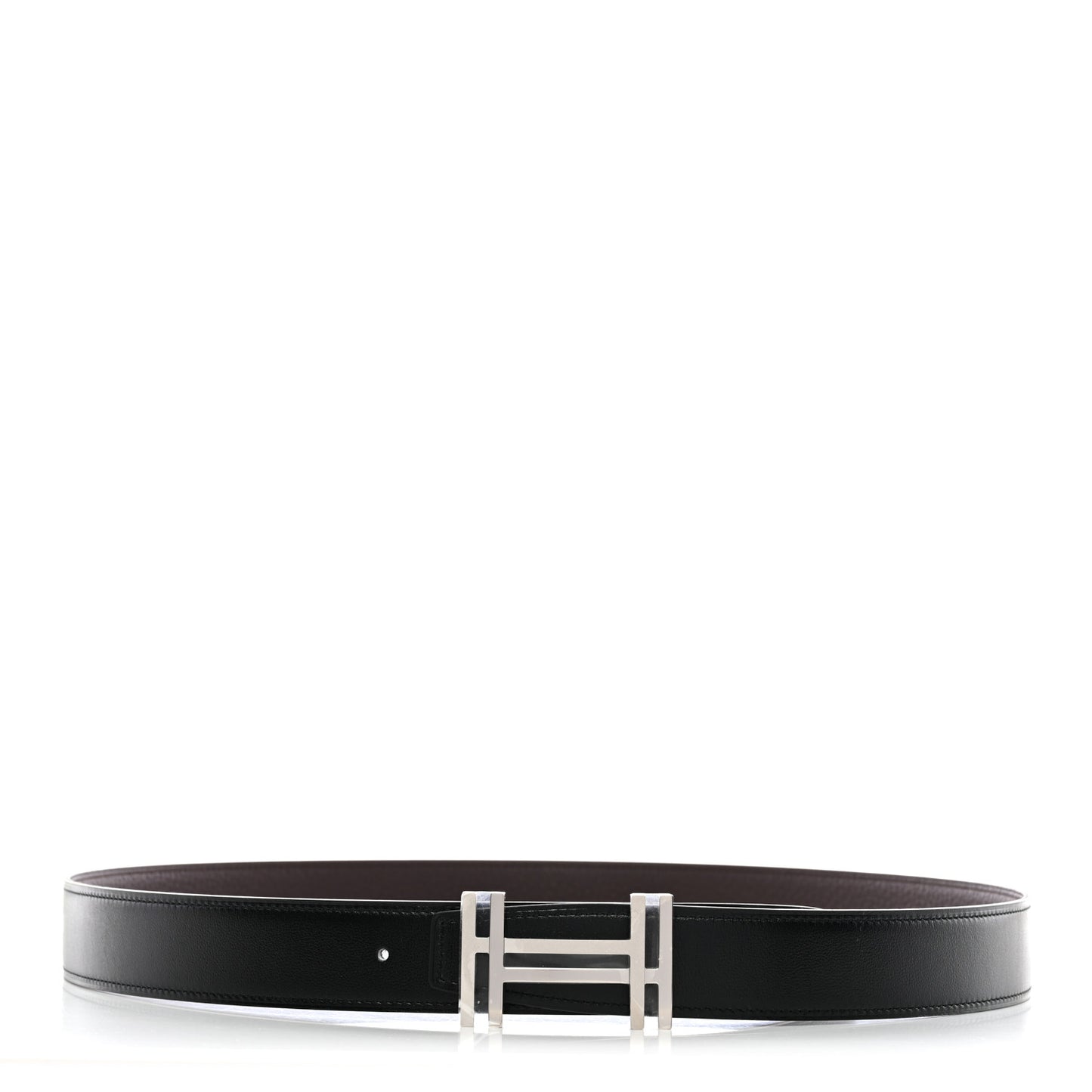 Box Togo 32mm Au Carre H 100 40 Belt Black Chocolate