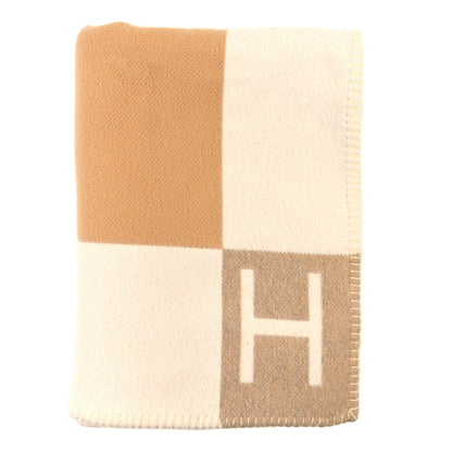 Hermes Wool Cashmere Avalon Vibration Blanket Tisane 1 of 4